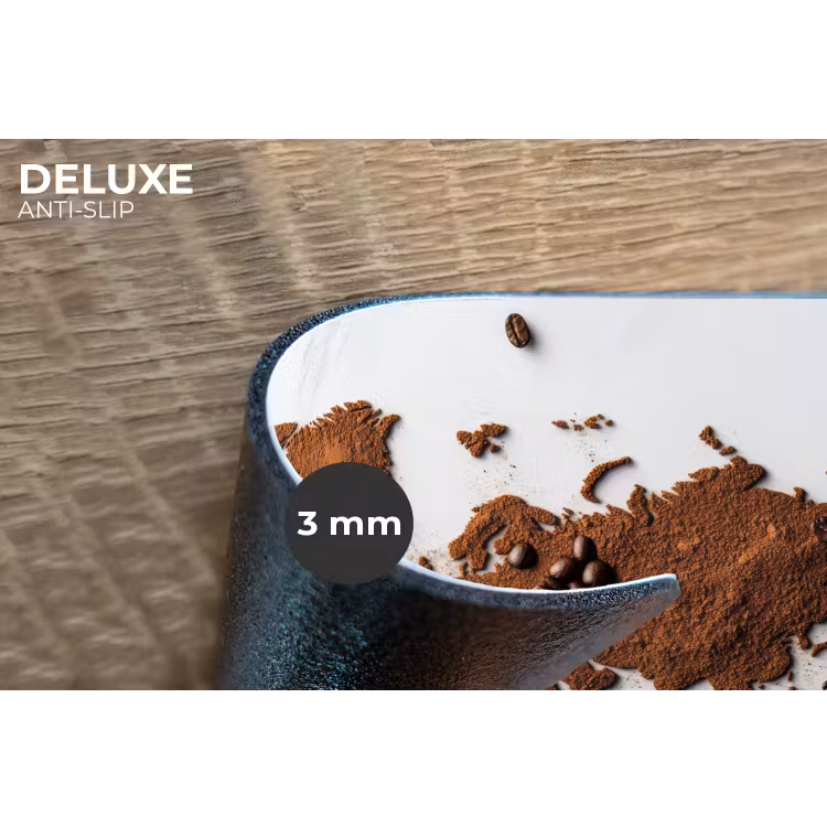 Placemat - 6 stuks - Wereldkaart - Koffie - Marmer — 4