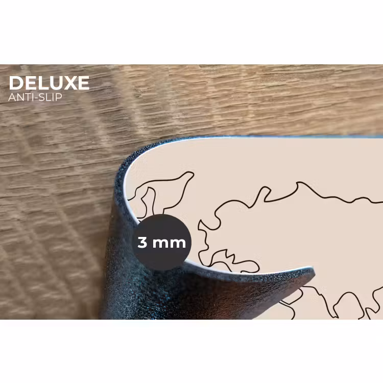Placemat - 6 stuks - Wereldkaart - Simpel - Vliegtuig — 4