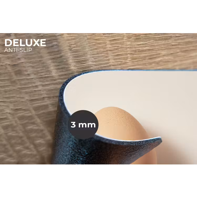 Placemat - 6 stuks - Ei - Beige - Ovaal - Egaal — 4