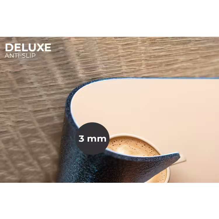 Placemat - 6 stuks - Koffie - Melkschuim - Lach - Beige — 4