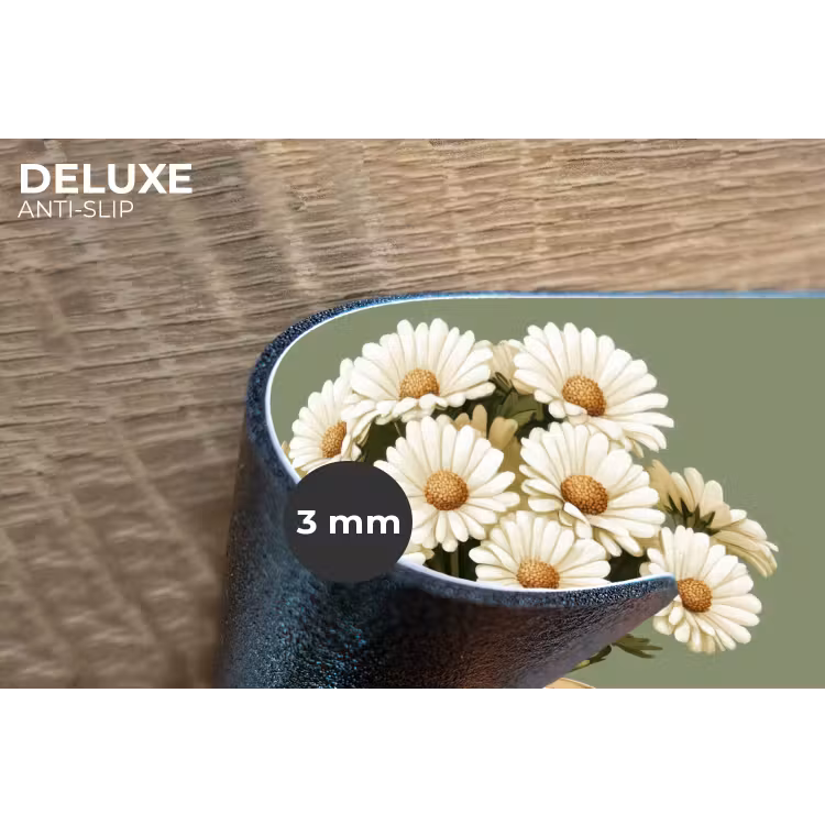 Placemat - 6 stuks - Lint - Boeket - Groen - Quote — 4