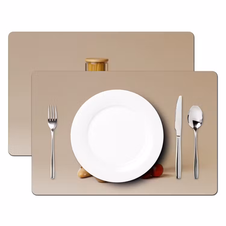 Placemat - 6 stuks - Spaghetti - Melk - Tomaten - Eieren - Brood — 2
