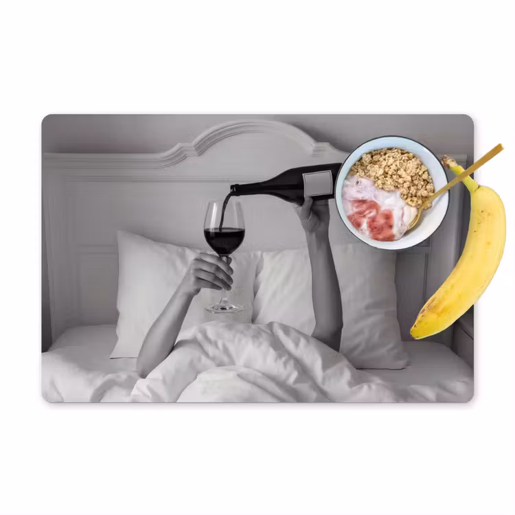 Placemat - 6 stuks - Lakens - Armen - Wijn - Glas — 1