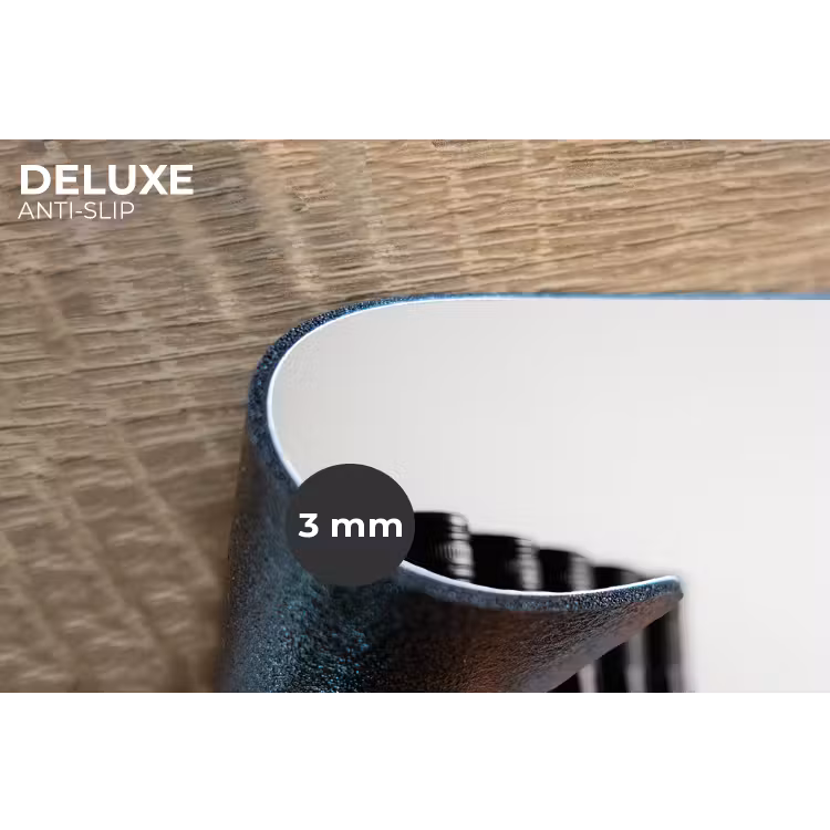 Placemat - 6 stuks - Wijnflessen - Zwart - Minimalistisch — 4