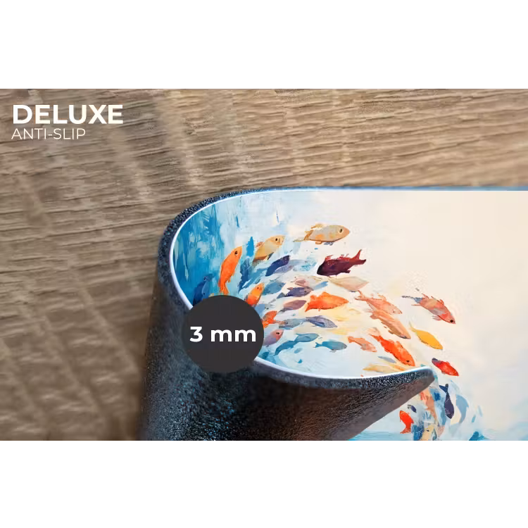 Placemat - 6 stuks - Zee - Vissen - Kleurrijk - Dynamisch — 4