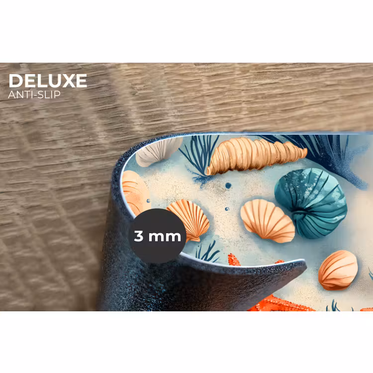Placemat - 6 stuks - Zeesterren - Schelpen - Illustratie - Zand — 4