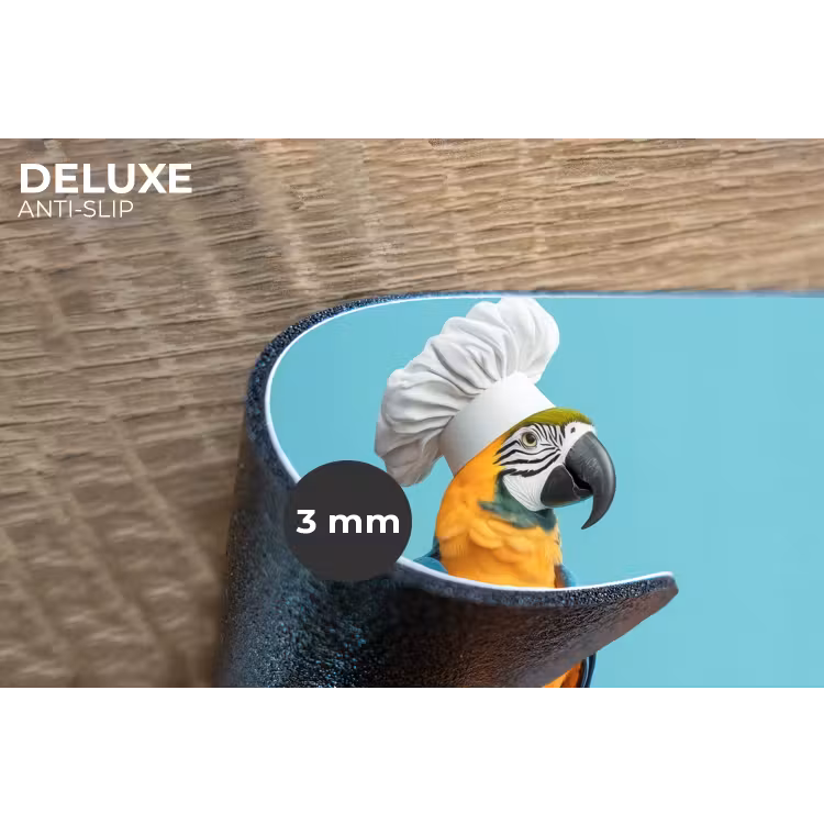Placemat - 6 stuks - Papegaai - Koksmuts - Grappig - Vogel — 4
