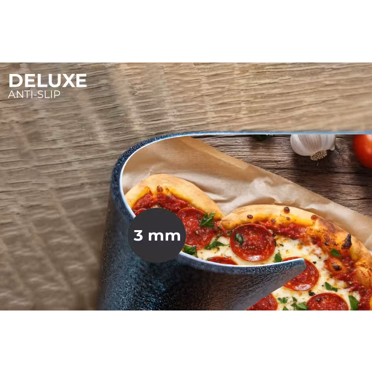 Placemat - 6 stuks - Pizza - Hart - Pepperoni - Tomaat — 4