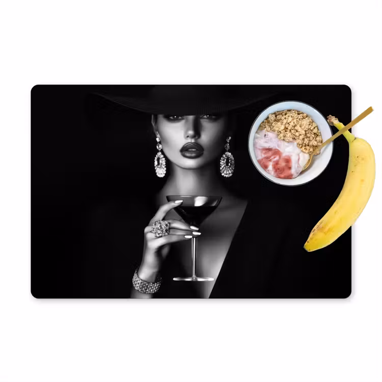 Placemat - 6 stuks - Vrouw - Cocktail - Chic — 1