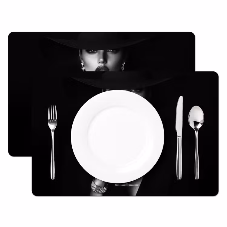 Placemat - 6 stuks - Vrouw - Cocktail - Chic — 2