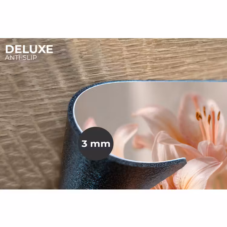 Placemat - 6 stuks - Lelies - Meeldraden - Roze - Wazig — 4