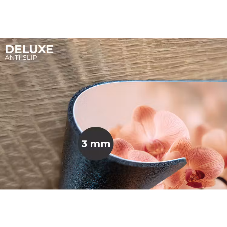 Placemat - 6 stuks - Orchidee - Bloemen - Roze - Bloemblaadjes — 4