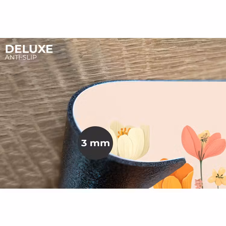 Placemat - 6 stuks - Pasteltinten - Bloemen - Illustratie — 4