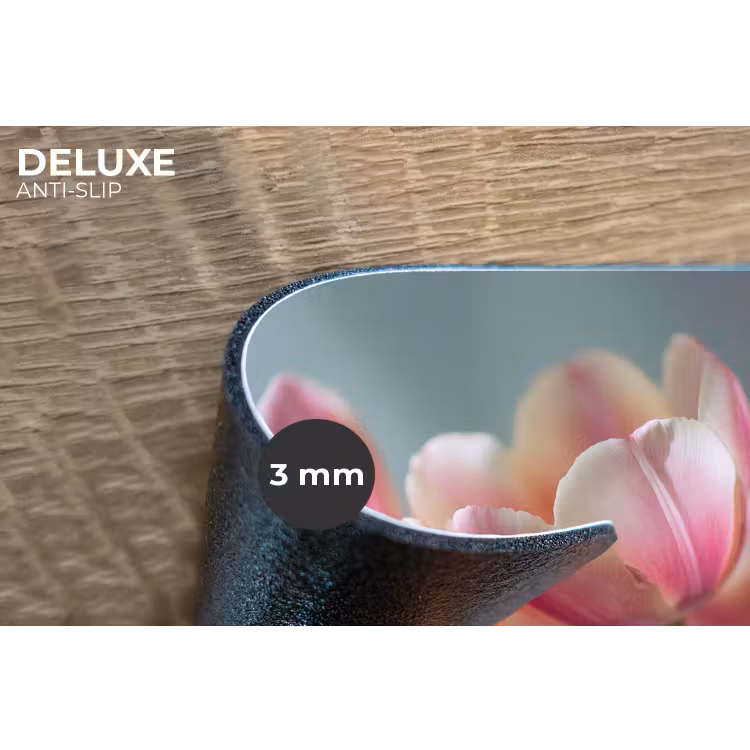 Placemat - 6 stuks - Tulpen - Roze - Stelen — 4