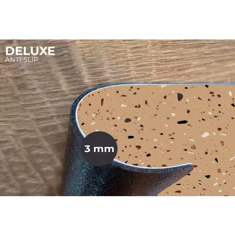 Placemat - 6 stuks - Terrazzo - Patroon - Beige — 4