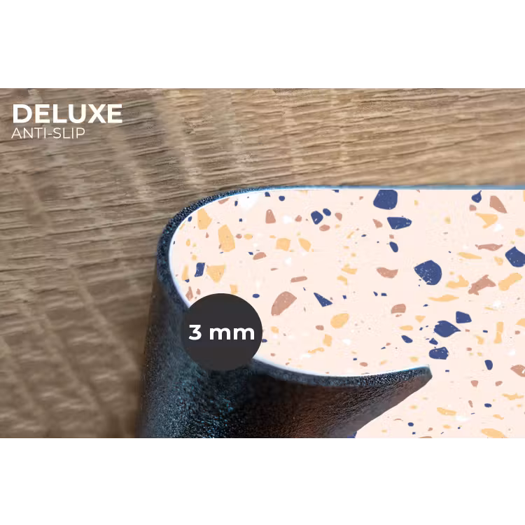Placemat - 6 stuks - Terrazzo - Patroon - Kleurrijk - Indigo — 4