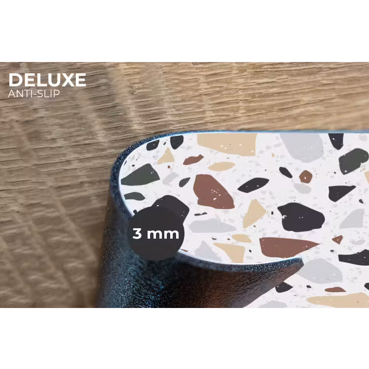 Placemat - 6 stuks - Terrazzo - Patroon - Kleurrijk - Klei — 4