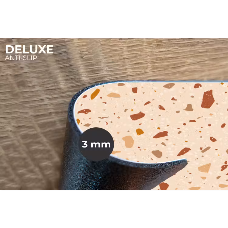Placemat - 6 stuks - Terrazzo - Patroon - Kleurrijk - Steen — 4