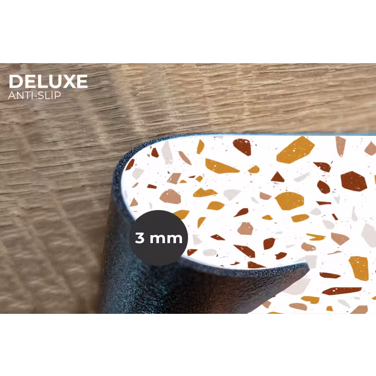 Placemat - 6 stuks - Terrazzo - Patroon - Wit - Urban — 4