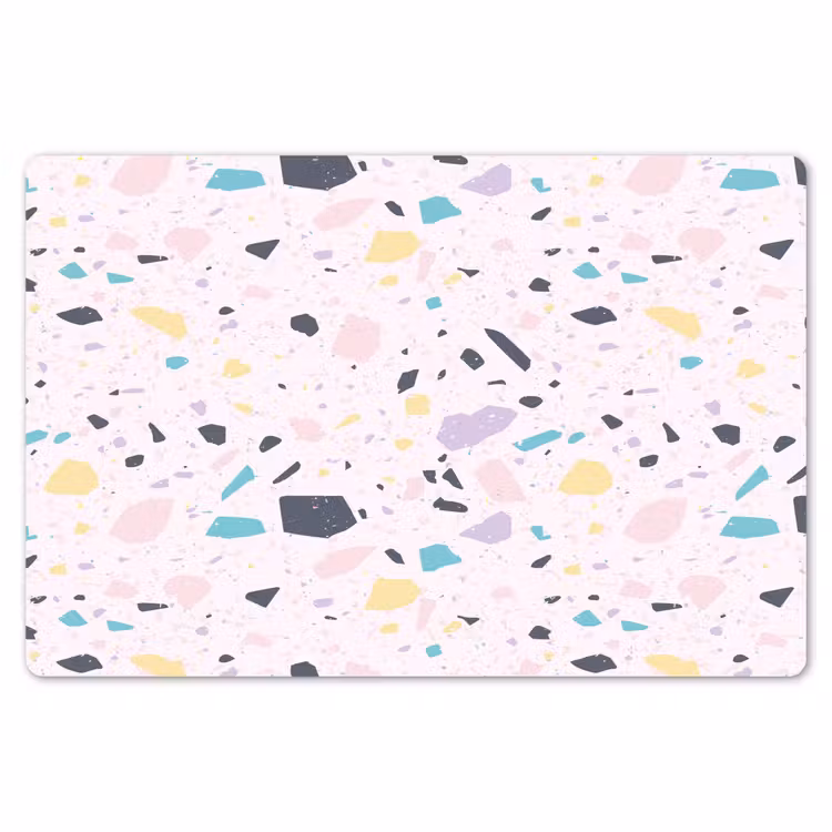Placemat - 6 stuks - Terrazzo - Patroon - Zacht - Snoep — 7