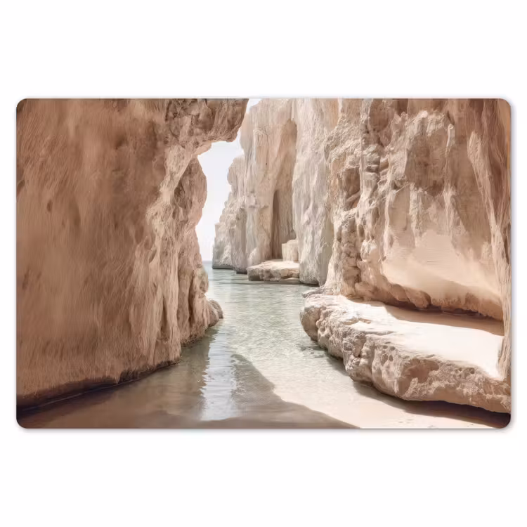 Placemat - 6 stuks - Rotsen - Zee - Zand - Kloof — 7