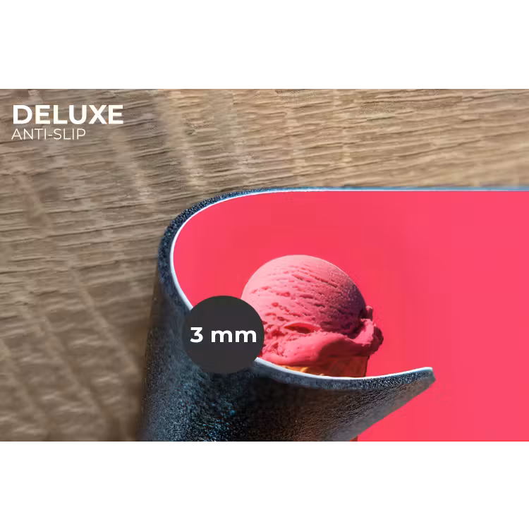 Placemat - 6 stuks - Schepijs - Roze - Hoorntje — 4