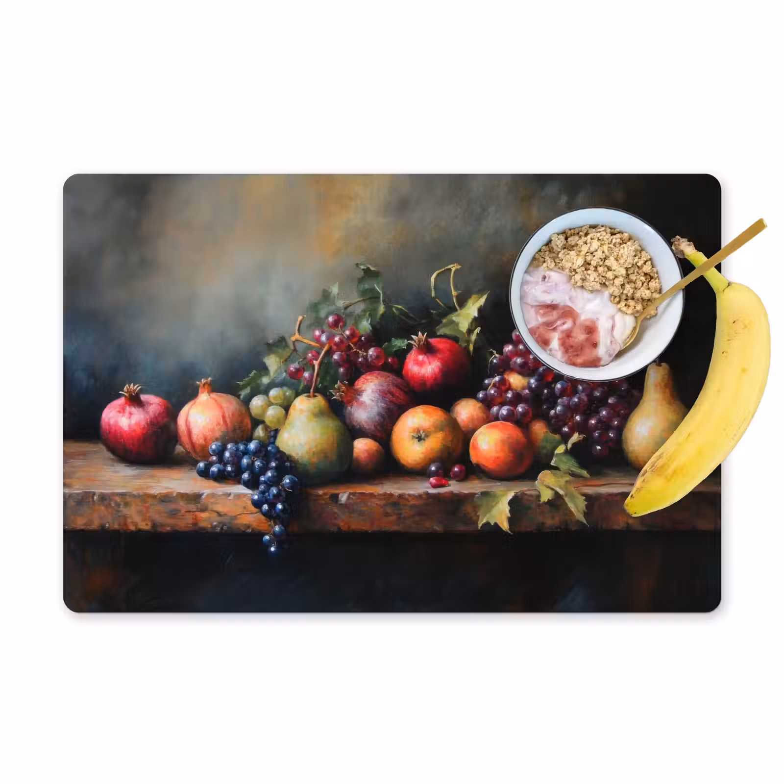 Placemat - 6 stuks - Rustiek - Stilleven - Fruit — 1