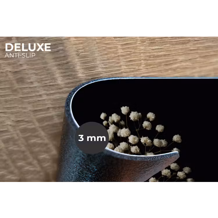 Placemat - 6 stuks - Gipskruid - Bloemetjes - Wit - Minimalistisch — 4