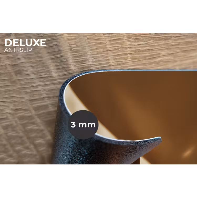 Placemat - 6 stuks - Glas - Ijskoffie - Schaduw - Bruin — 4