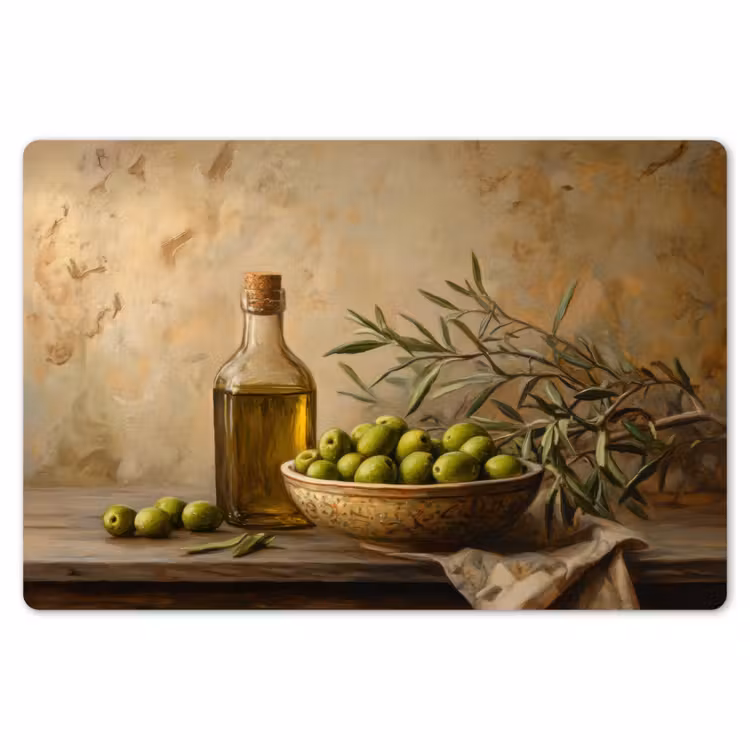 Placemat - 6 stuks - Olijven - Stilleven - Vintage — 7