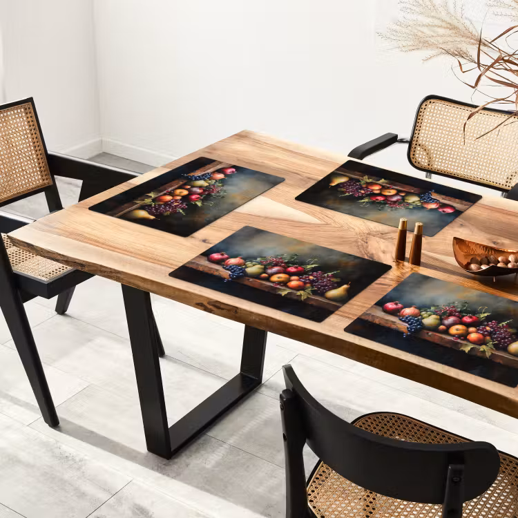 Placemat - 6 stuks - Rustiek - Stilleven - Fruit — 5