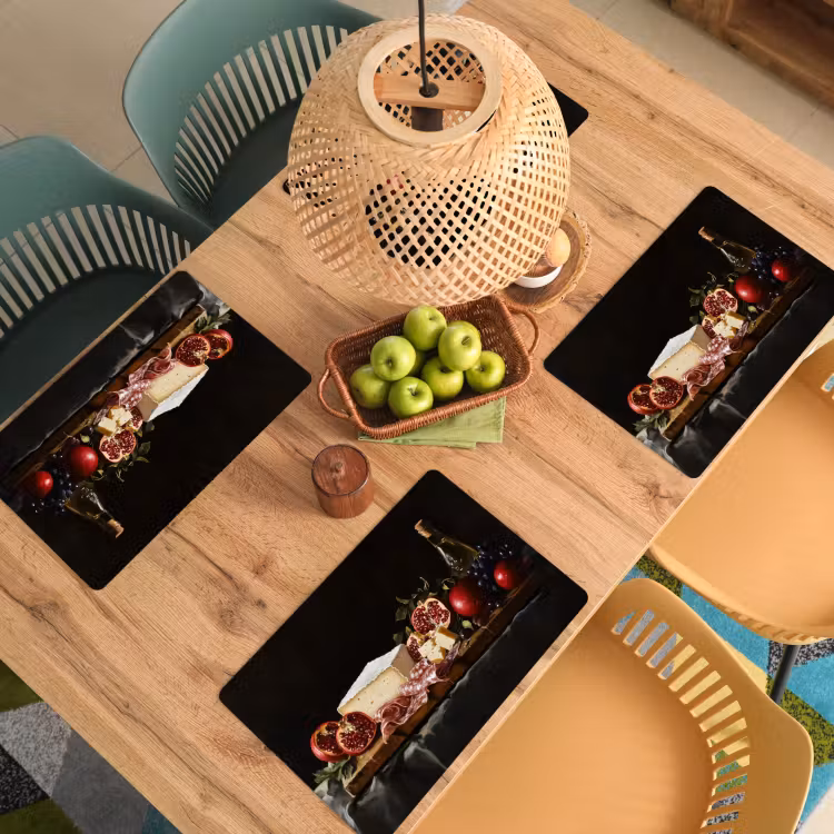 Placemat - 6 stuks - Stilleven - Vintage - Borrelplank — 6