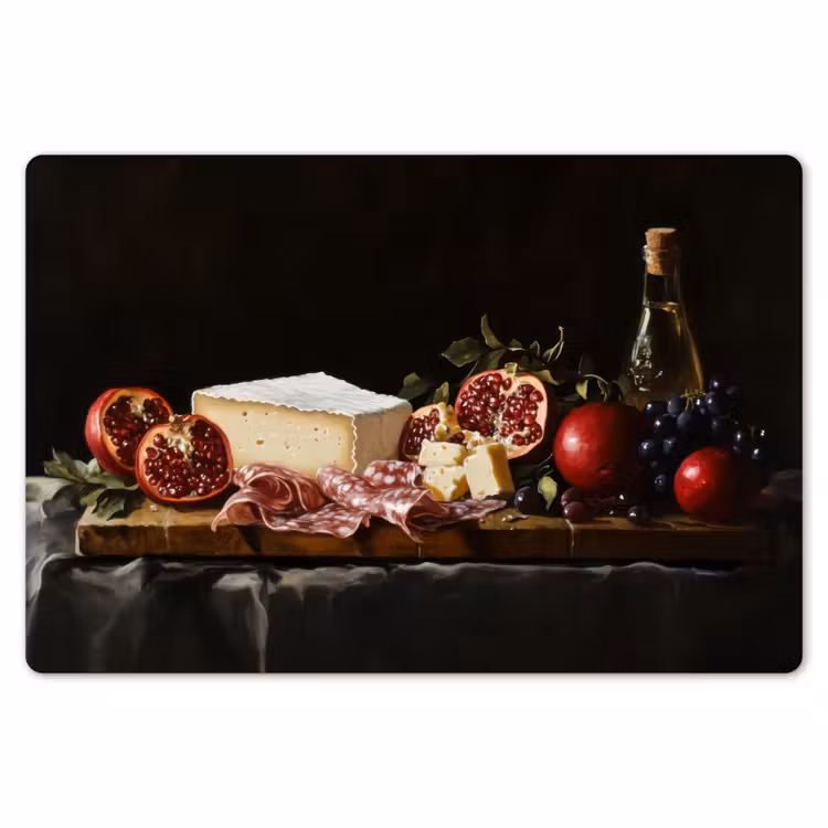 Placemat - 6 stuks - Stilleven - Vintage - Borrelplank — 7