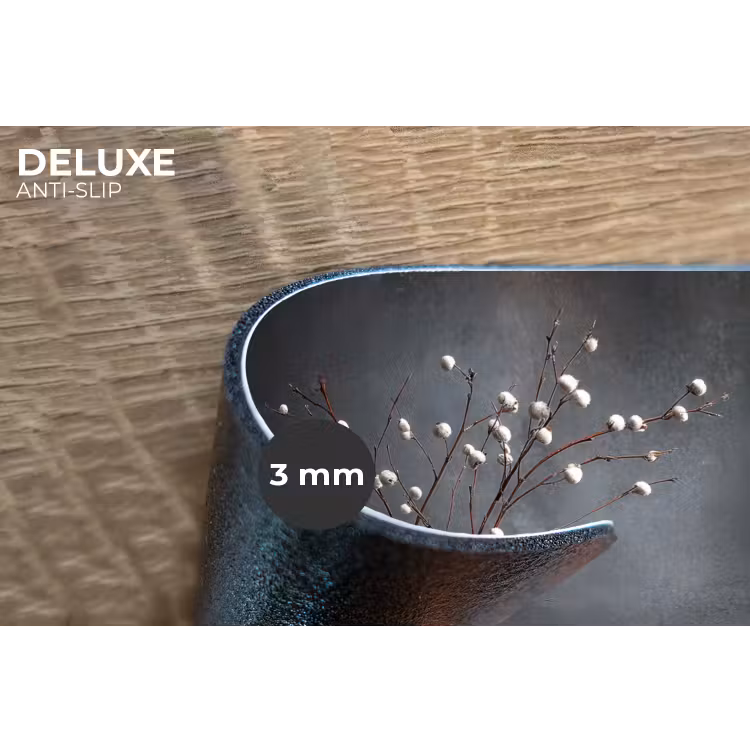 Placemat - 6 stuks - Takken - Vaas - Bolletjes - Wit — 4