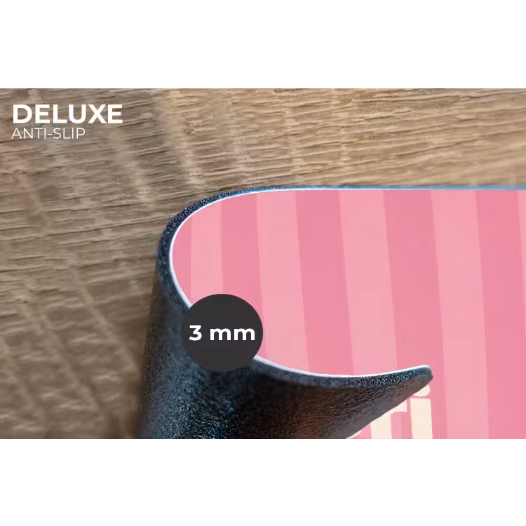 Placemat - 6 stuks - Gestreept - Roze - Chéri — 4