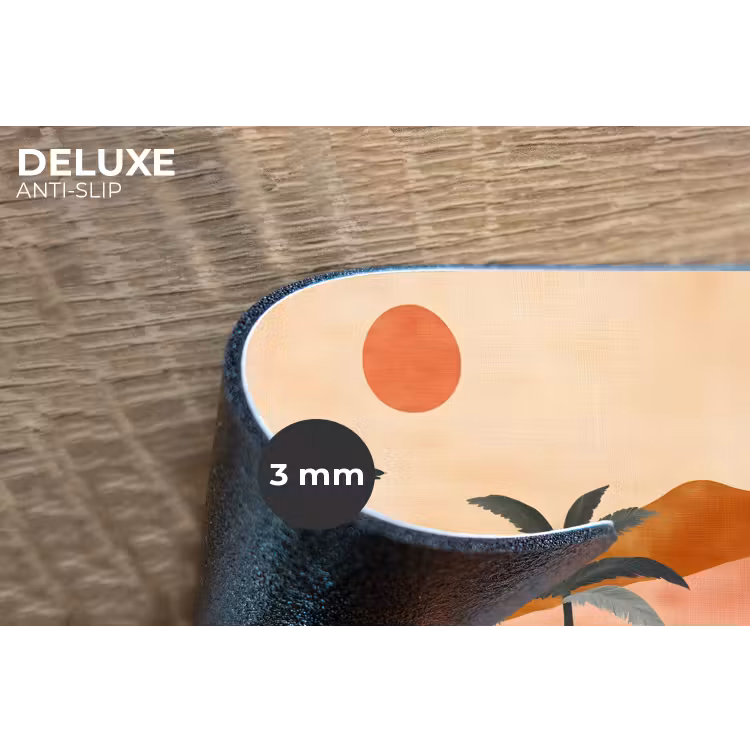 Placemat - 6 stuks - Heuvels - Palmbomen - Abstract — 4