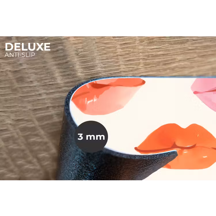 Placemat - 6 stuks - Lippen - Kleurrijk - Glanzend — 4