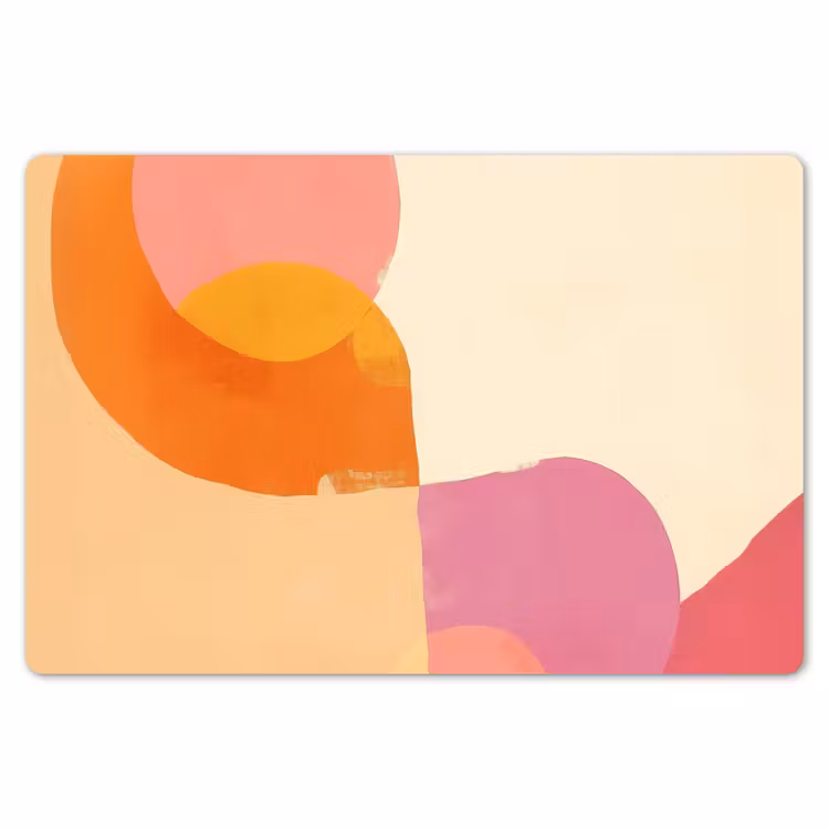 Placemat - 6 stuks - Vormen - Abstract - Kleurrijk — 7