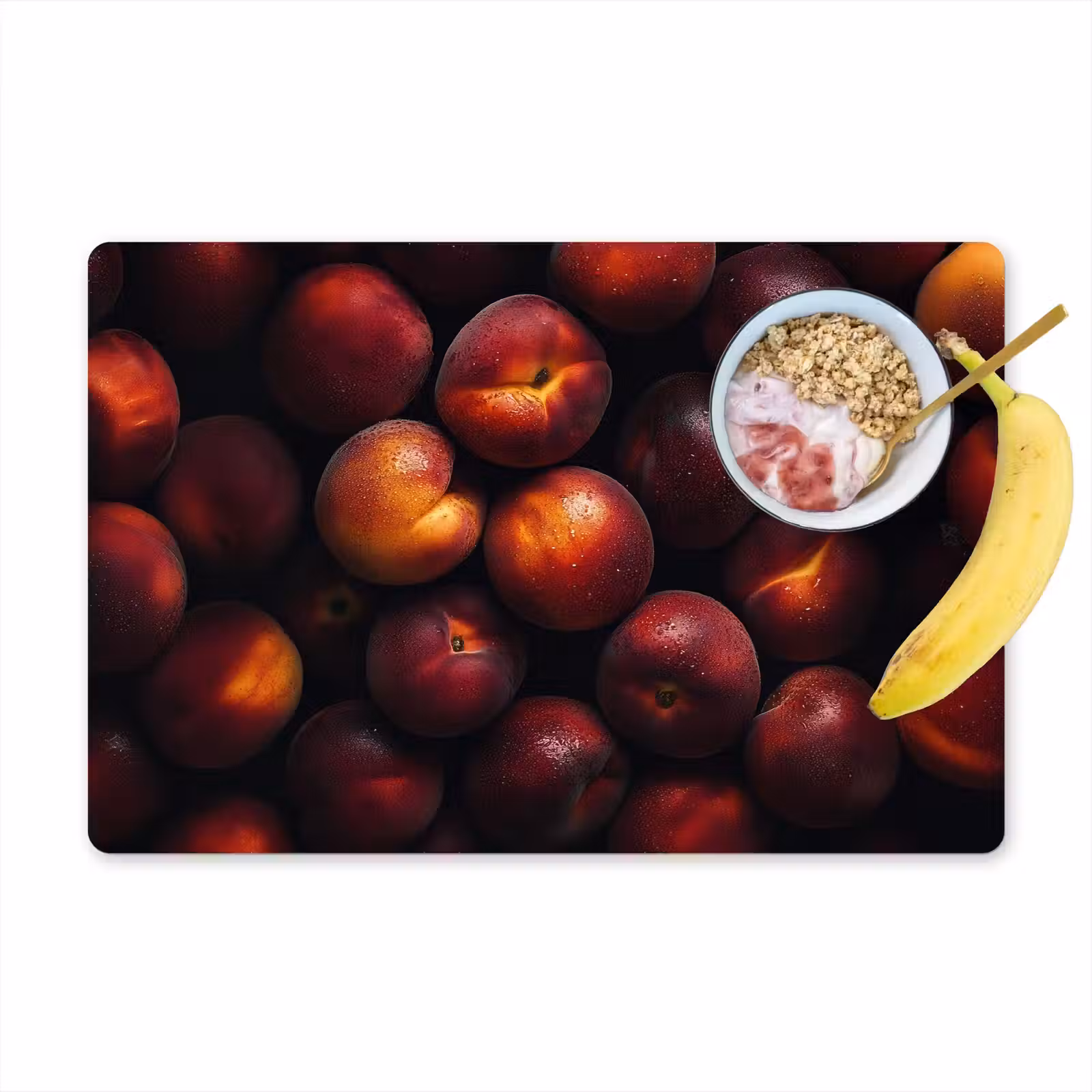 Placemat - 6 stuks - Fruit - Close up - Nectarines — 1