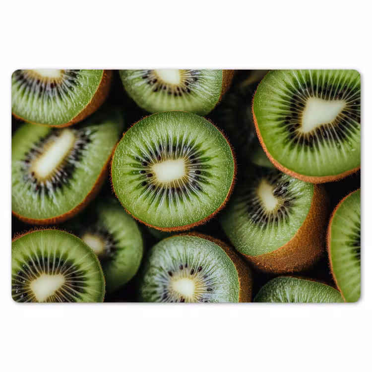Placemat - 6 stuks - Kiwi - Fruit - Groen — 7