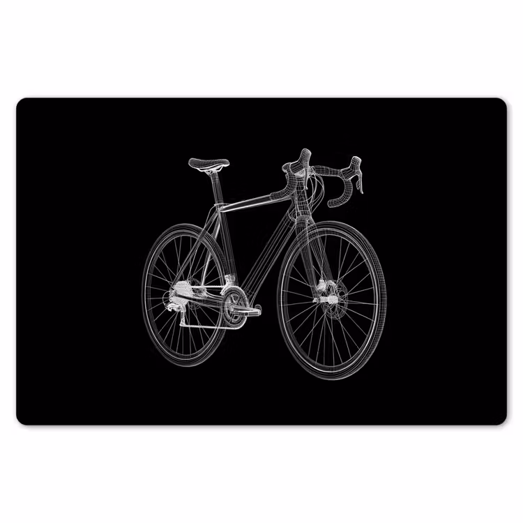 Placemat - 6 stuks - Lijnen - Illustratie - Wit — 7