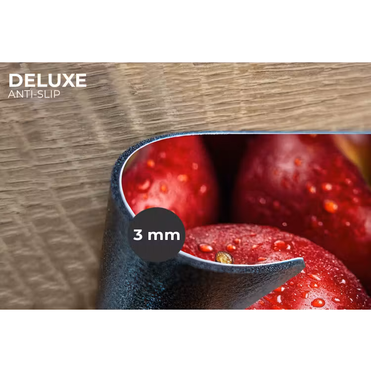 Placemat - 6 stuks - Rood - Appels - Fruit — 4