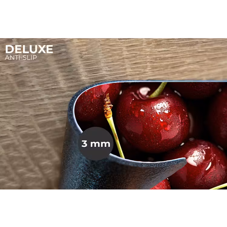 Placemat - 6 stuks - Rood - Fruit - Kersen — 4