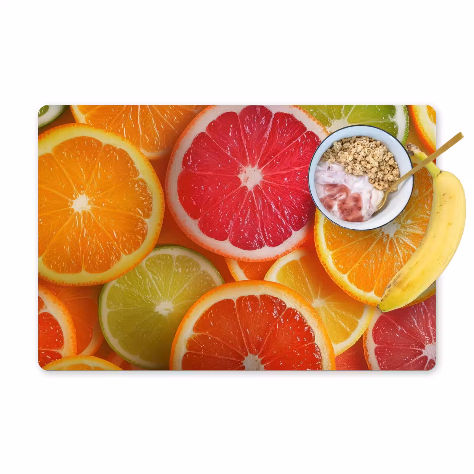 Placemat - 6 stuks - Fruit - Kleurrijk - Close up — 1