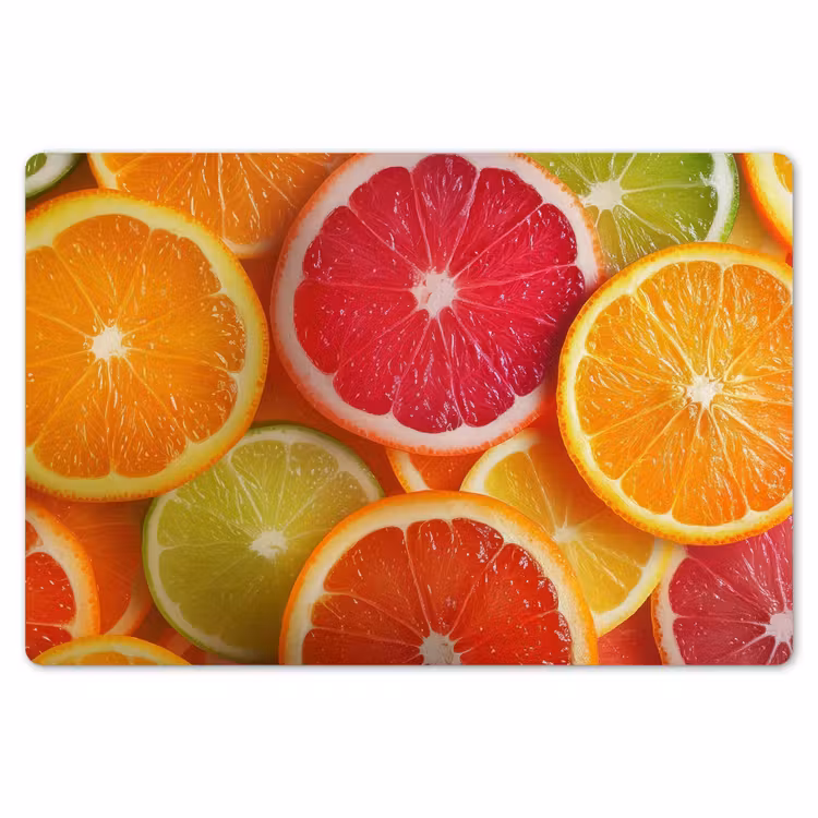 Placemat - 6 stuks - Fruit - Kleurrijk - Close up — 7
