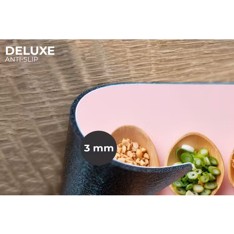 Placemat - 6 stuks - Ingrediënten - Lepels - Hout - Roze — 4