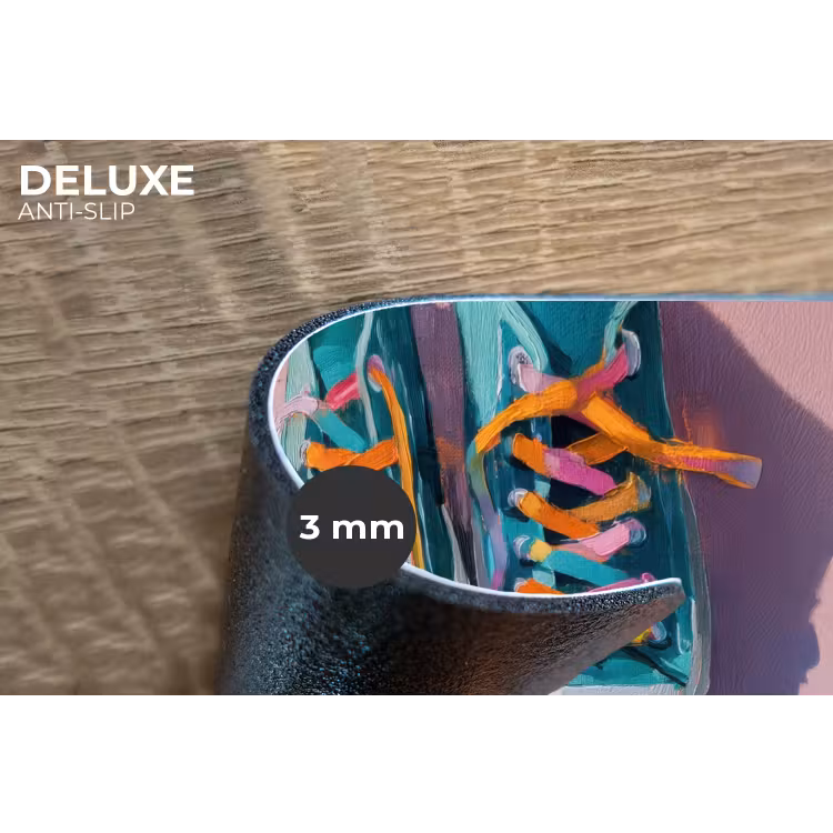 Placemat - 6 stuks - Sneakers - Veters - Kleurrijk - Schaduw — 4