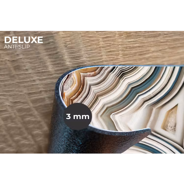 Placemat - 6 stuks - Edelsteen - Marmer - Natuur - Abstract — 3
