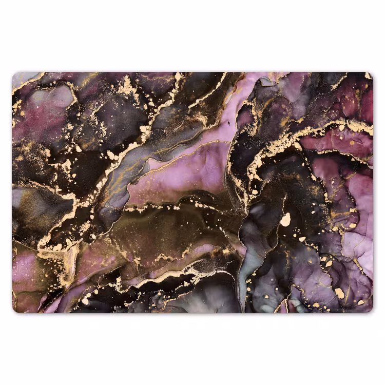 Placemat - 6 stuks - Marmer - Gold - Steen - Abstract — 7