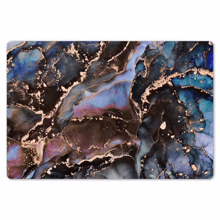 Placemat - 6 stuks - Marmer - Goud - Rosé — 7